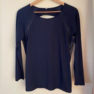 Lululemon If You’re Lucky Black Top